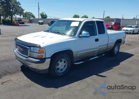 2002 GMC Sierra 1500 Sle from USA, damaged, VIN 2GTEK19T321128999